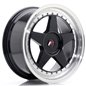 JR Wheels JR6 18x8,5 ET20-40 BLANK Glossy Black w/Machined Lip JR Wheels JR6 18x8,5 ET20-40 BLANK Glossy Black w/Machined Lip