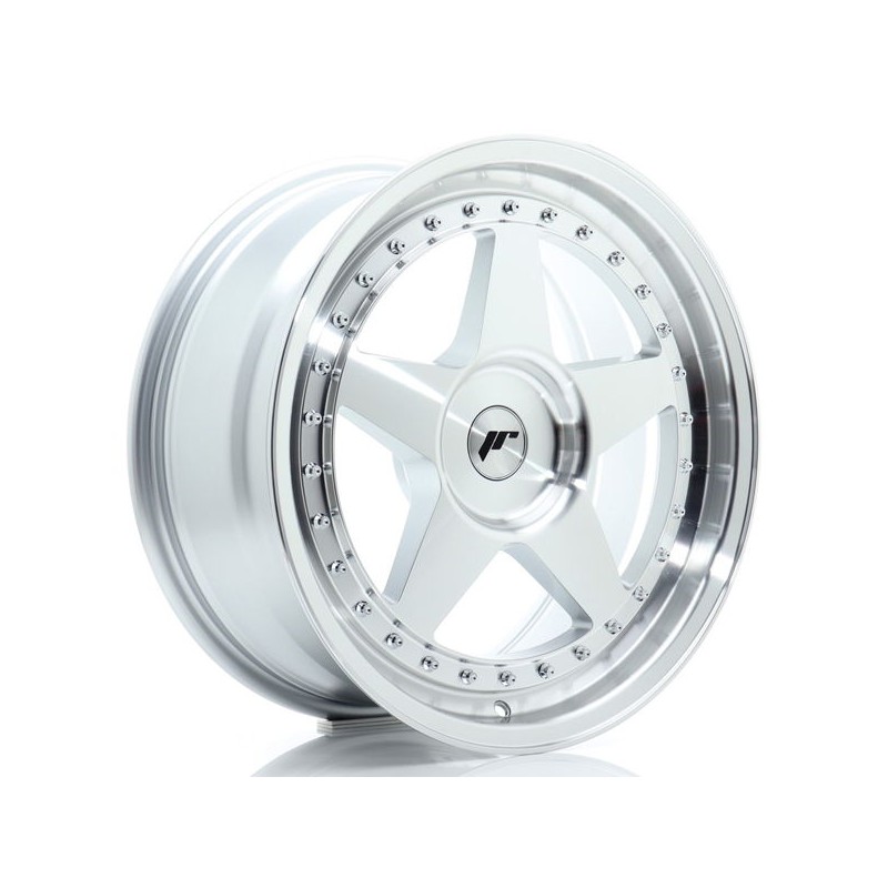 JR Wheels JR6 18x8,5 ET20-40 BLANK Silver Machined Face JR Wheels JR6 18x8,5 ET20-40 BLANK Silver Machined Face