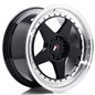 JR Wheels JR6 18x8,5 ET22 5x114,3/120 Glossy Black w/Machined Lip