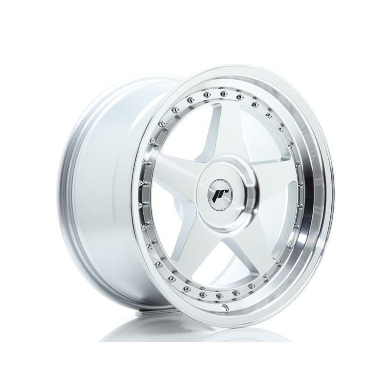 JR Wheels JR6 18x9,5 ET20-40 BLANK Silver Machined Face