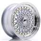 JR Wheels JR9 15x7 ET20 4x100/108 Silver w/Machined Lip