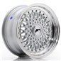 JR Wheels JR9 15x7 ET20 4x100/108 Silver w/Machined Lip+Silver Rivets JR Wheels JR9 15x7 ET20 4x100/108 Silver w/Machined Lip+Silver Rivets
