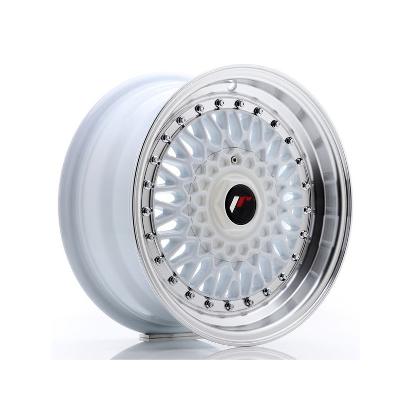 JR Wheels JR9 15x7 ET20 4x100/108 White w/Machined Lip JR Wheels JR9 15x7 ET20 4x100/108 White w/Machined Lip