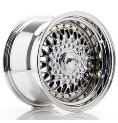 JR Wheels JR9 15x9 ET10 4x100/108 Chrome