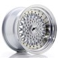 JR Wheels JR9 15x9 ET10 4x100/108 Silver w/Machined Lip JR Wheels JR9 15x9 ET10 4x100/108 Silver w/Machined Lip