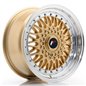 JR Wheels JR9 16x7,5 ET25 BLANK Gold w/Machined Lip JR Wheels JR9 16x7,5 ET25 BLANK Gold w/Machined Lip