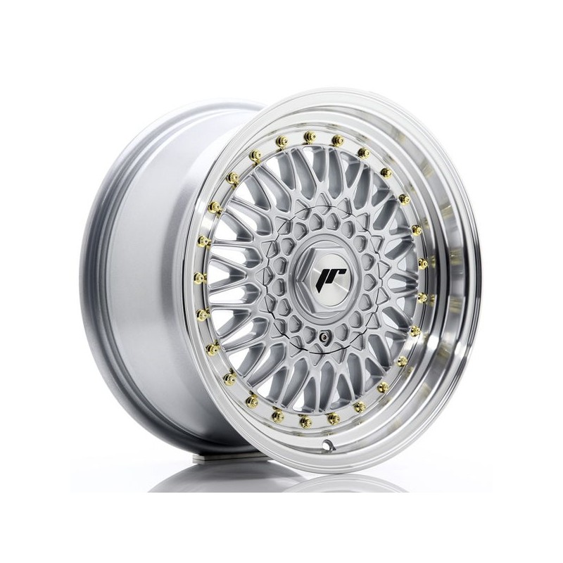JR Wheels JR9 16x7,5 ET25 BLANK Silver w/Machined Lip JR Wheels JR9 16x7,5 ET25 BLANK Silver w/Machined Lip