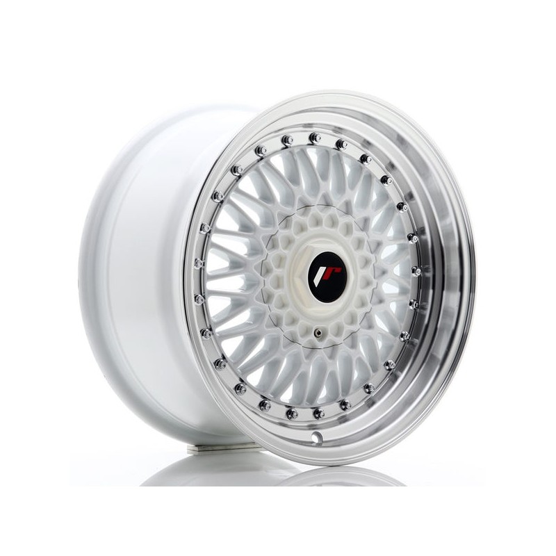 JR Wheels JR9 16x8 ET25 4x100/108 White w/Machined Lip JR Wheels JR9 16x8 ET25 4x100/108 White w/Machined Lip