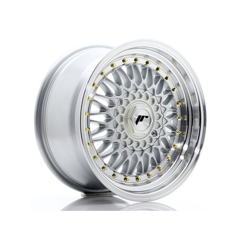 JR Wheels JR9 16x8 ET25 BLANK Silver w/Machined Lip JR Wheels JR9 16x8 ET25 BLANK Silver w/Machined Lip