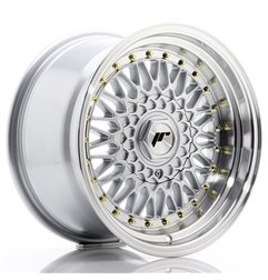 JR Wheels JR9 16x9 ET20 4x100/108 Silver w/Machined Lip