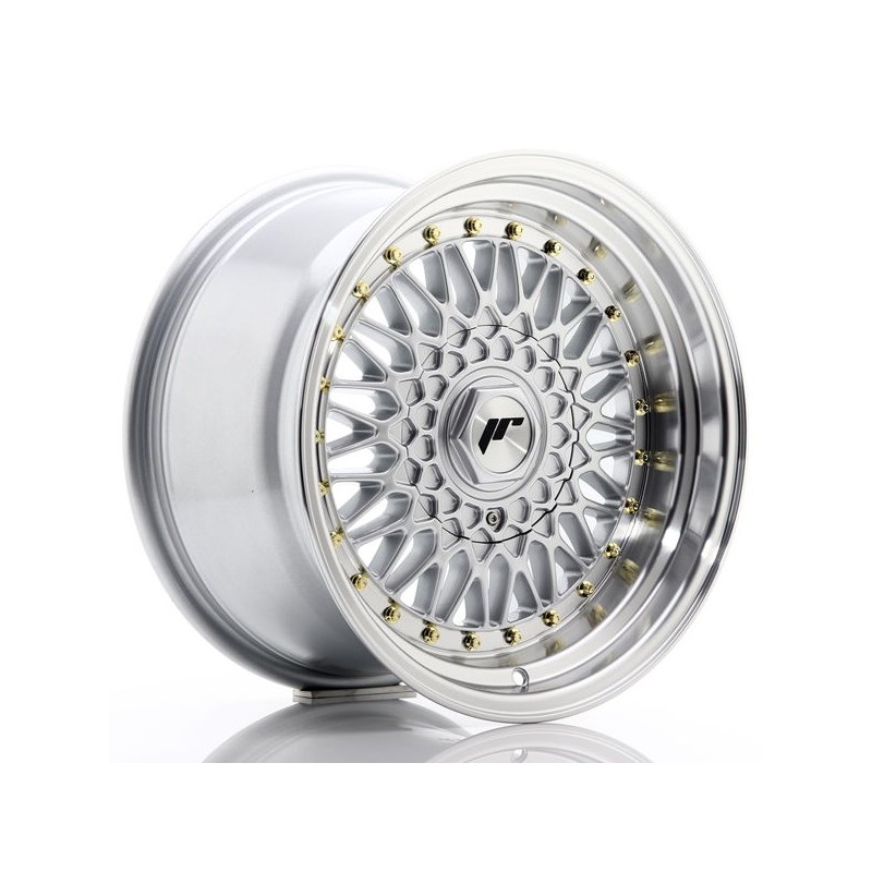 JR Wheels JR9 16x9 ET20 4x100/108 Silver w/Machined Lip JR Wheels JR9 16x9 ET20 4x100/108 Silver w/Machined Lip