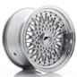 JR Wheels JR9 16x9 ET20 4x100/108 Silver w/Machined Lip+Silver Rivets JR Wheels JR9 16x9 ET20 4x100/108 Silver w/Machined Lip+Silver Rivets