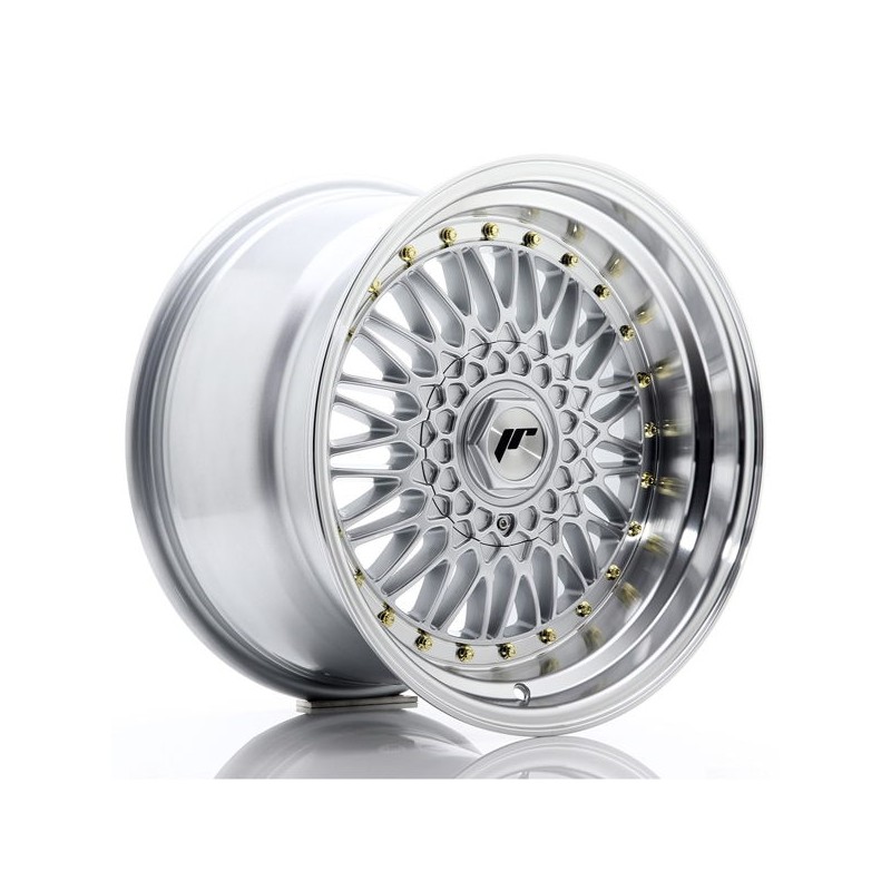 JR Wheels JR9 17x10 ET20 4x100/108 Silver w/Machined Lip JR Wheels JR9 17x10 ET20 4x100/108 Silver w/Machined Lip