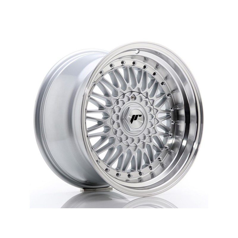 JR Wheels JR9 17x10 ET20 5x112/120 Silver w/Machined Lip+Silver Rivets JR Wheels JR9 17x10 ET20 5x112/120 Silver w/Machined Lip+Silver Rivets