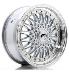 JR Wheels JR9 17x7,5 ET35 4x100/108 Silver w/Machined Lip