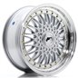 JR Wheels JR9 17x7,5 ET35 5x112/120 Silver w/Machined Lip JR Wheels JR9 17x7,5 ET35 5x112/120 Silver w/Machined Lip