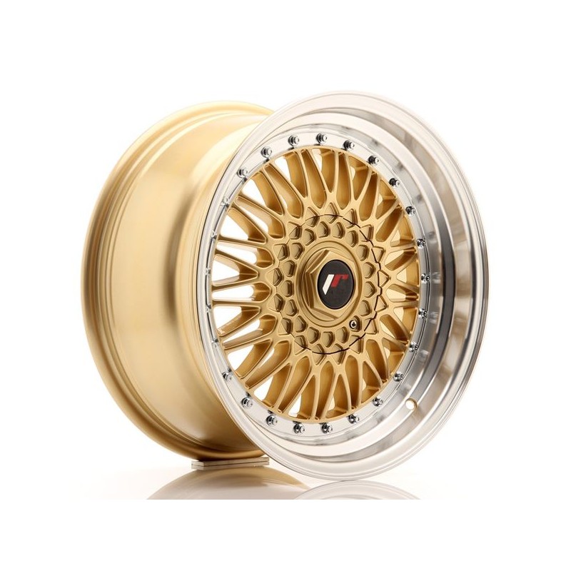 JR Wheels JR9 17x8,5 ET20 4x100/108 Gold w/Machined Lip