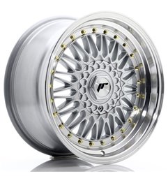 JR Wheels JR9 17x8,5 ET20 4x100/114 Silver w/Machined Lip