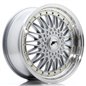 JR Wheels JR9 18x8 ET35 5x112/120 Silver w/Machined Lip