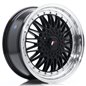 JR Wheels JR9 18x8 ET35-40 BLANK Gloss Black w/Machined Lip JR Wheels JR9 18x8 ET35-40 BLANK Gloss Black w/Machined Lip