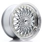 JR Wheels JR9 18x9 ET35 5x100/120 Silver w/Machined Lip