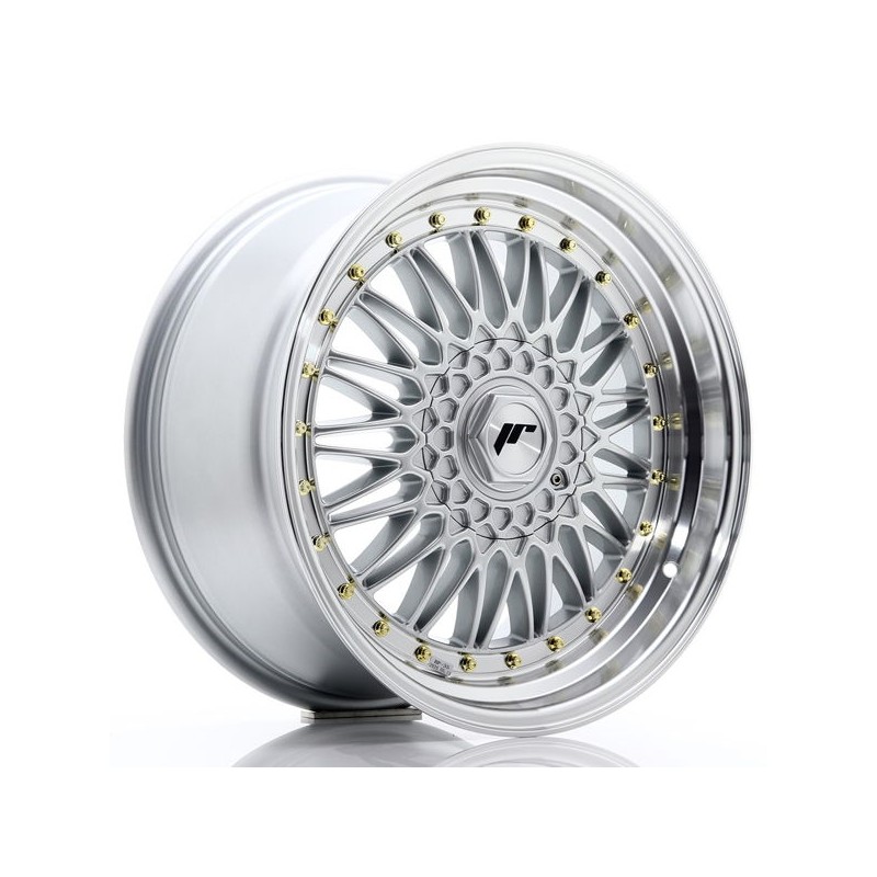 JR Wheels JR9 18x9 ET40 5x112/114 Silver w/Machined Lip JR Wheels JR9 18x9 ET40 5x112/114 Silver w/Machined Lip