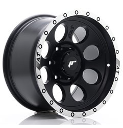 JR Wheels JRX4 16x9 ET0 6x139.7 Matt Black w/Machined Lip