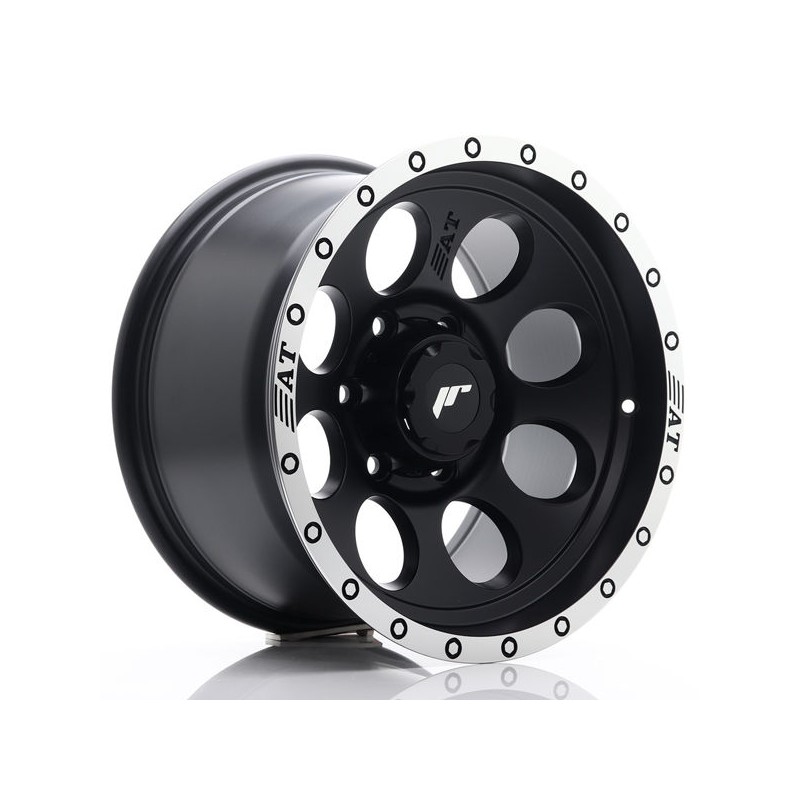 JR Wheels JRX4 16x9 ET-10 6x114.3 Matt Black w/Machined Lip JR Wheels JRX4 16x9 ET-10 6x114.3 Matt Black w/Machined Lip