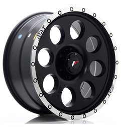 JR Wheels JRX4 20x9 ET20 6x139.7 Matt Black w/Machined Lip