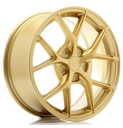 JR Wheels SL01 17x7 ET20-40 5H BLANK Gold
