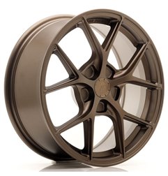 JR Wheels SL01 17x7 ET20-40 5H BLANK Matt Bronze