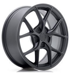 JR Wheels SL01 17x7 ET20-40 5H BLANK Matt Gun Metal