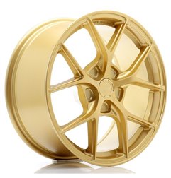 JR Wheels SL01 17x8 ET20-45 5H BLANK Gold