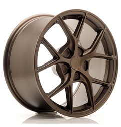 JR Wheels SL01 17x9 ET20-50 5H BLANK Matt Bronze
