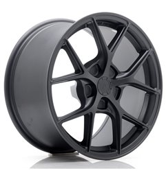 JR Wheels SL01 17x9 ET20-50 5H BLANK Matt Gun Metal