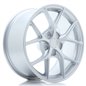 JR Wheels SL01 17x9 ET20-50 5H BLANK Matt Silver JR Wheels SL01 17x9 ET20-50 5H BLANK Matt Silver