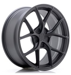 JR Wheels SL01 18x8 ET20-40 5H BLANK Matt Gun Metal