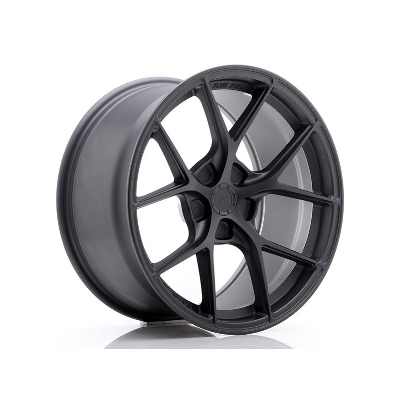 JR Wheels SL01 18x9,5 ET25-38 5H BLANK Matt Gun Metal