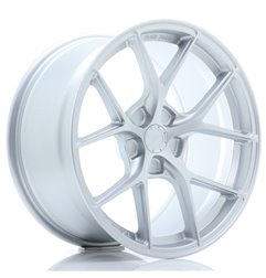 JR Wheels SL01 18x9,5 ET25-38 5H BLANK Matt Silver
