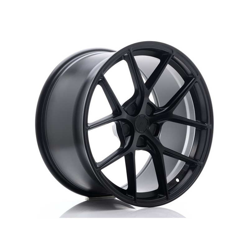 JR Wheels SL01 19x10 ET20-40 5H BLANK Matt Black