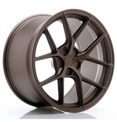 JR Wheels SL01 19x10 ET20-40 5H BLANK Matt Bronz