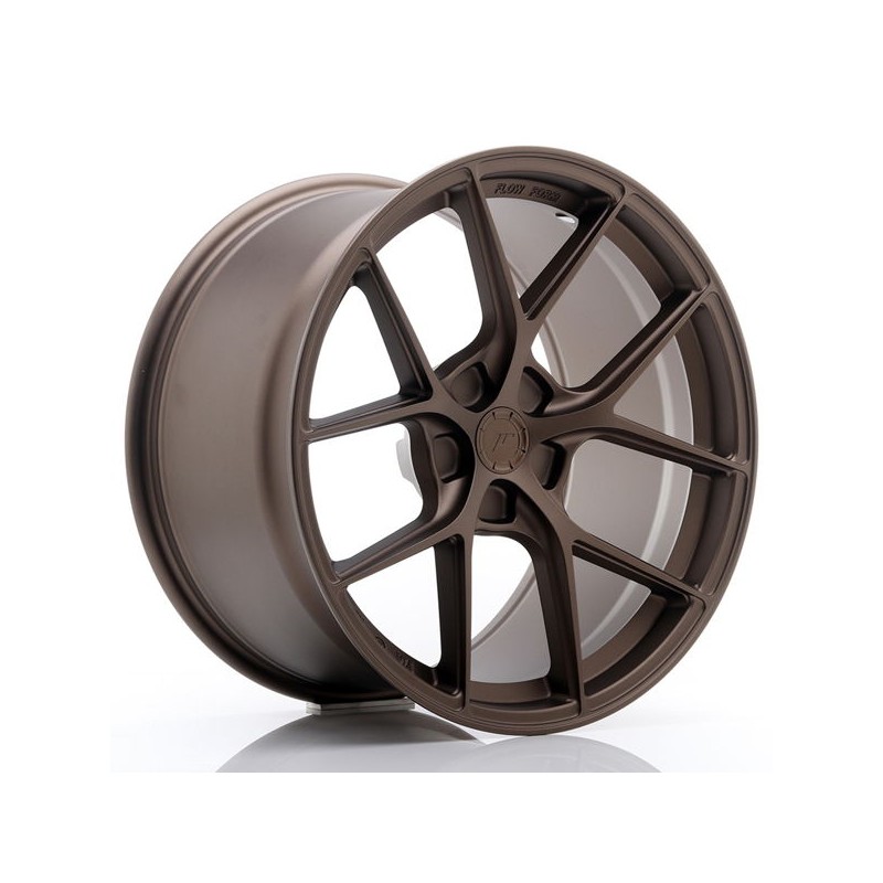 JR Wheels SL01 19x10 ET20-40 5H BLANK Matt Bronz