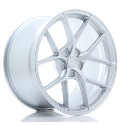 JR Wheels SL01 19x10 ET20-40 5H BLANK Matt Silver