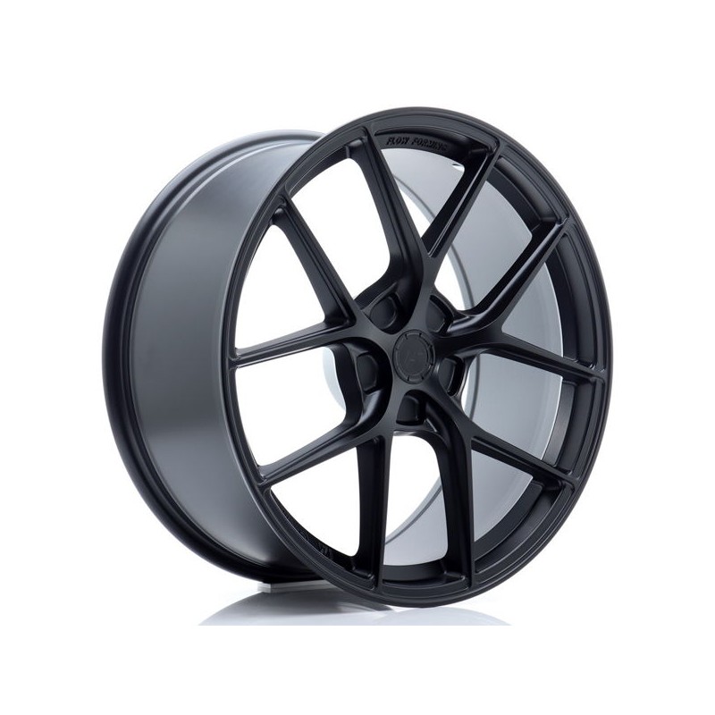 JR Wheels SL01 20x8 ET20-40 5H BLANK Matt Black