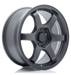 JR Wheels SL03 17x9 ET32-50 5H BLANK Matt Gun Metal