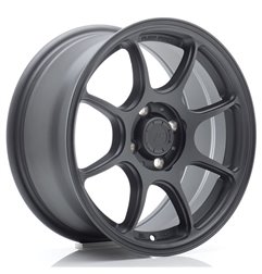 JR Wheels SL04 15x7 ET38 4x100 Matt Gun Metal