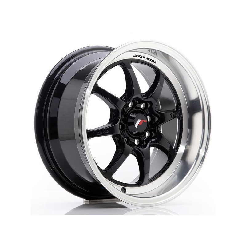 JR Wheels TF2 15x7,5 ET30 4x100/108 Gloss Black JR Wheels TF2 15x7,5 ET30 4x100/108 Gloss Black