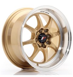 JR Wheels TF2 15x7,5 ET30 4x100/114 Gold