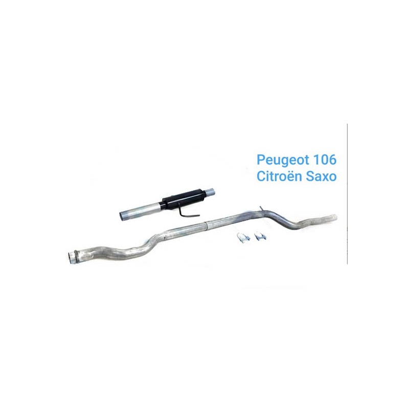 LINEA COMPLETA DE ESCAPE. GRUPO-N USO EXCLUSIVO PARA COMPETICION:PEUGEOT 106pTipo : 1.3I 8V XSIpAño: 95-99pPotencia: -pMotor: -