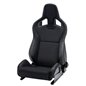 ASIENTO RECARO SPORTSTER CS PIEL ARTIFICIAL NEGRO/DINAMICA NEGRO COPILOTO